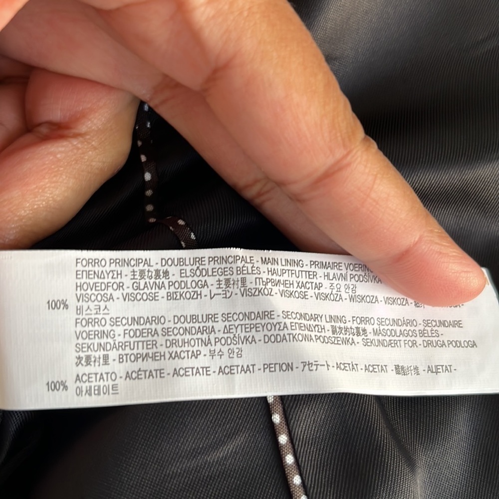 ZARA Poof Shoulder and Tapered Waist Blazer - Picture 8 of 11